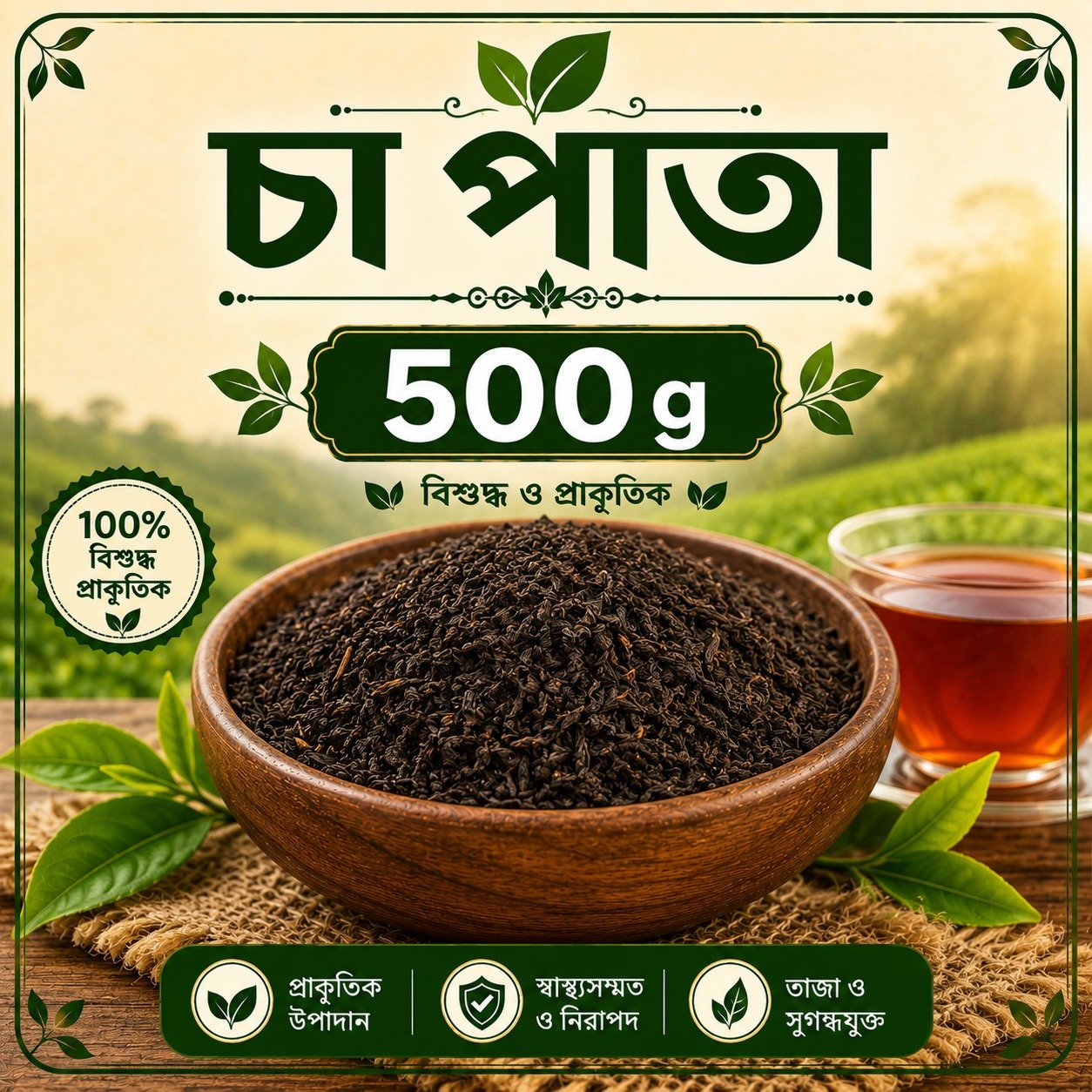 চা পাতা ৫০০ গ্রাম