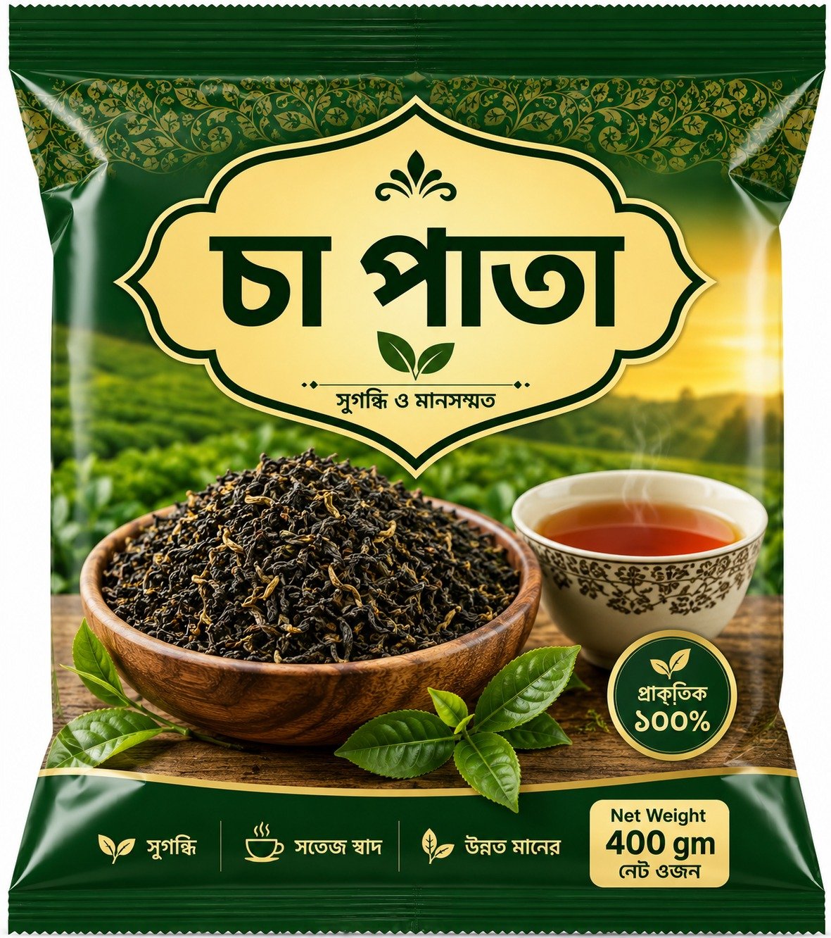 চা পাতা ৪০০ গ্রাম